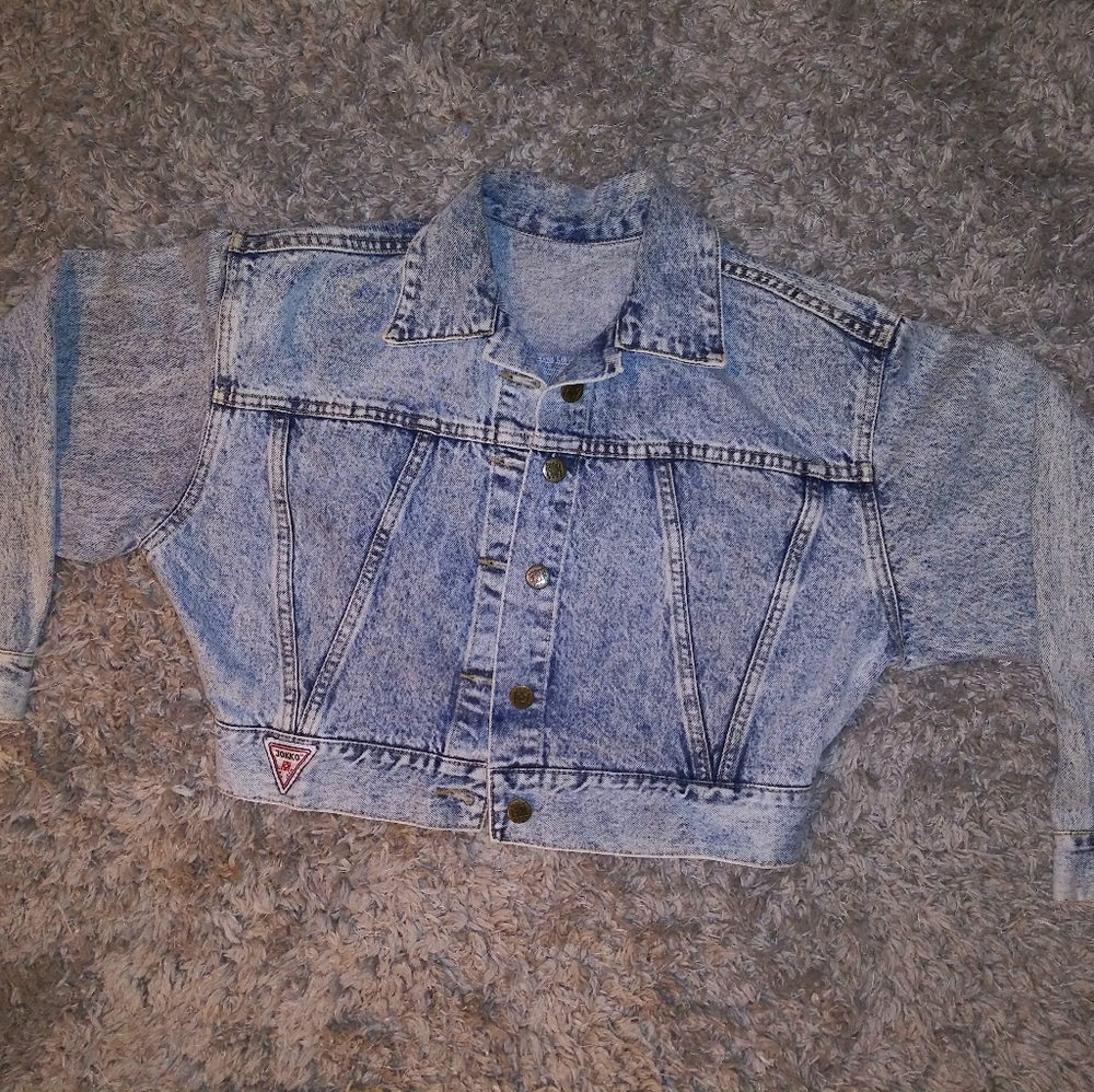 Cropped Jean Jacket
